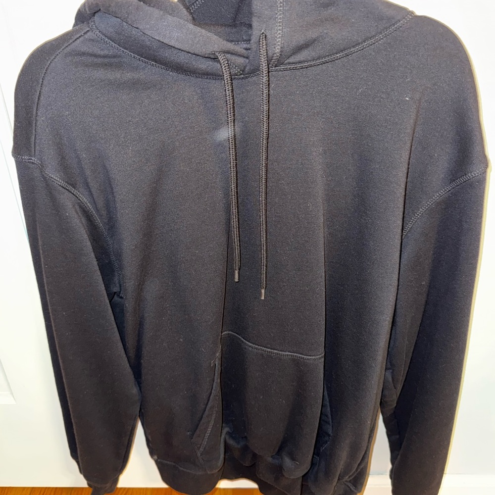 H&M Men's Black Hoodie Sweater